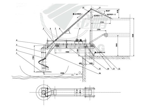 XC-5型袋裝水泥自動(dòng)裝船機(jī)""
